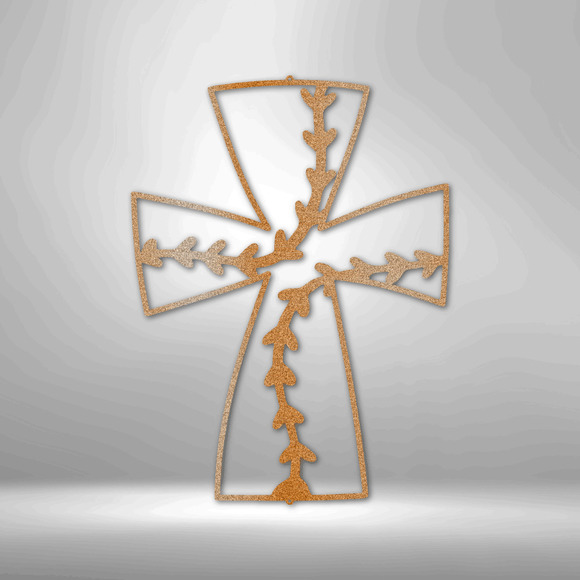 Faith In Baseball Metal Art Steel Sign Laser Cut Powder Coated Home & Office Met